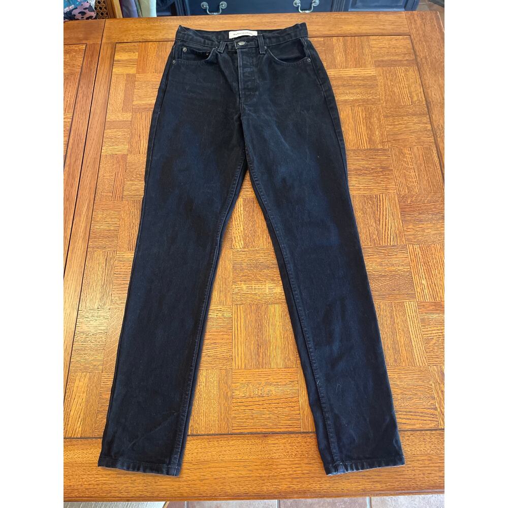 Reformation Melissa High & Skinny Jeans Black size 26